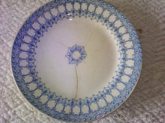 Antig&uuml;edades: PLATO DE POSTRE SARREGUEMINES - Foto 2